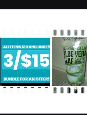 🆕Urban Hydration Aloe Vera Daily Body Moisturizer 6oz NIP